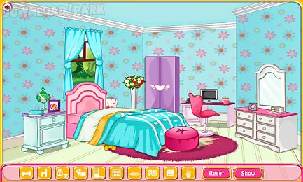 girly room decoration game