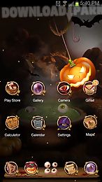 next launcher theme halloween