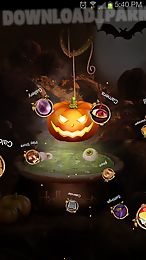 next launcher theme halloween