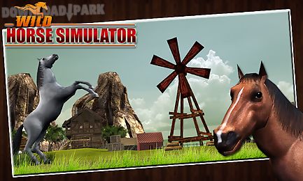 wild horse simulator 3d
