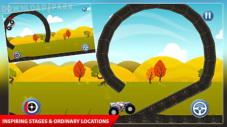 speedy truck : hill racing