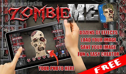 free zombie me photo maker