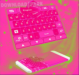 pink keyboard personalization