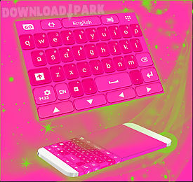 pink keyboard personalization