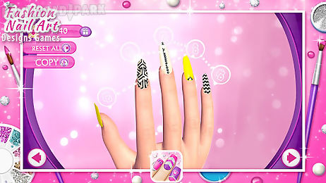 fashion nail art designs game