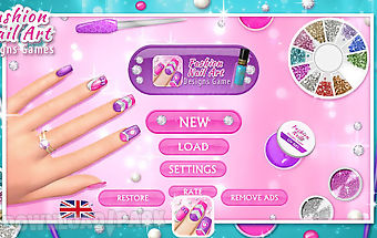 Fashion nail art designs game