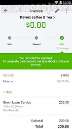 quickbooks accounting+invoice
