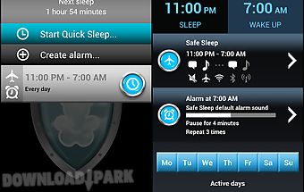 Safe sleep - alarm clock !