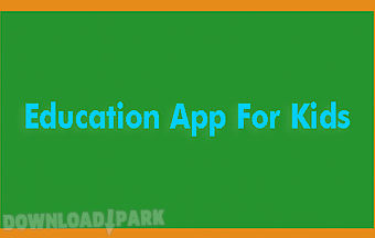 Education app for kids
