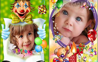Kids birthday photo frames