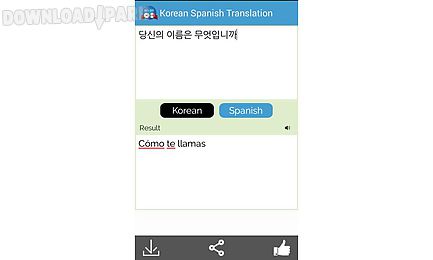 korean to spanish translator