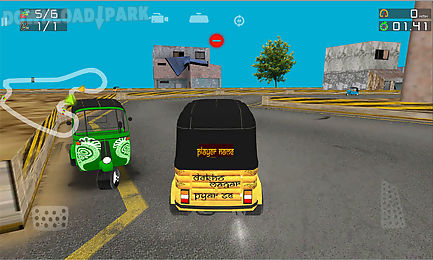 rickshaw racing game