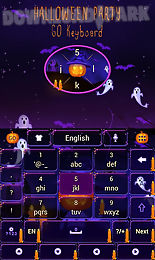 halloween party keyboard theme