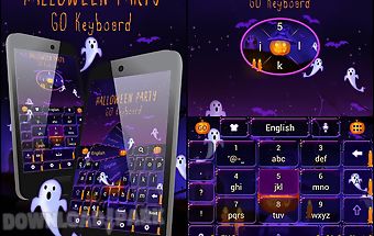 Halloween party keyboard theme