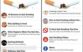 You can quit smoking