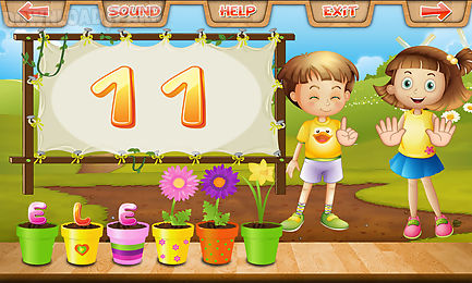 free e-learning for kids - talking numbers