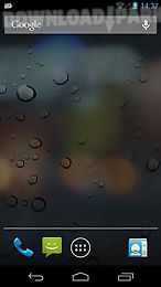 rain drops live 3d wallpaper 