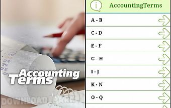 Accounting terms