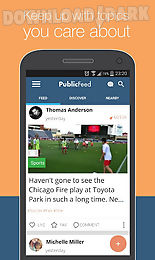 publicfeed: nearby social news