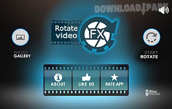 Rotate video fx