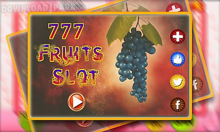 777 jackpot fruit slots