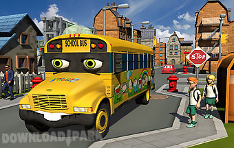 Talking school bus simulator
