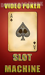 video poker: slot machine