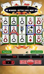 video poker: slot machine