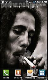 bob marley smoking live wallpaper