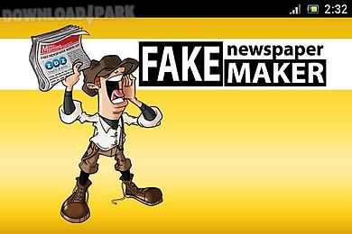 fake newspaper maker creator