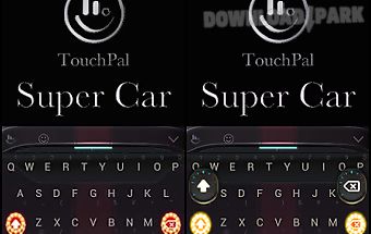 Hot supercar keyboard theme