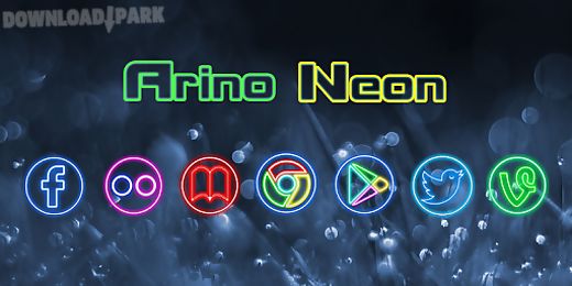 arino neon - solo theme