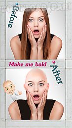make me bald funny photo booth