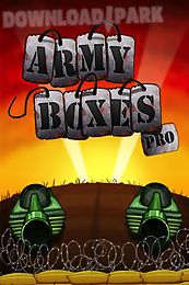 army boxes gold