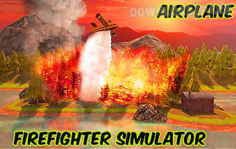 Airplane firefighter simulator