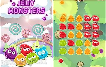 Jelly monsters: sweet mania