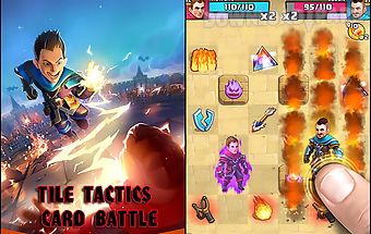 Tile tactics: card battle game
