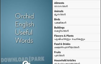 English malayalam useful words