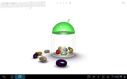 3d jelly bean live wallpaper