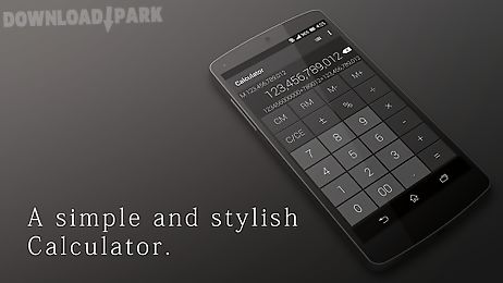 calculator - simple & stylish