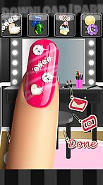 glitter nail salon: girls game