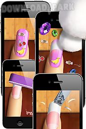 glitter nail salon: girls game