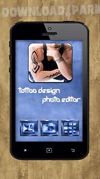 tattoo design - photo editor