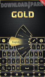 gold emoji go keyboard theme