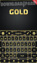gold emoji go keyboard theme