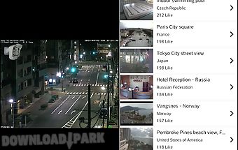 Live camera viewer for ip cams