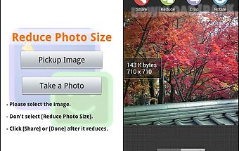Reduce photo size