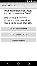 sms backup & restore
