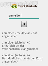 start deutsch verb