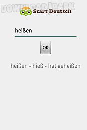 start deutsch verb